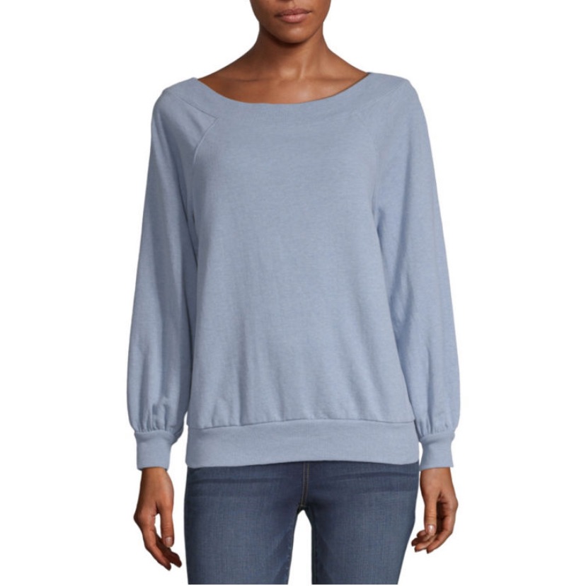 Nwt A.N.A. Long Sleeve Round Neck Pullover Sweater